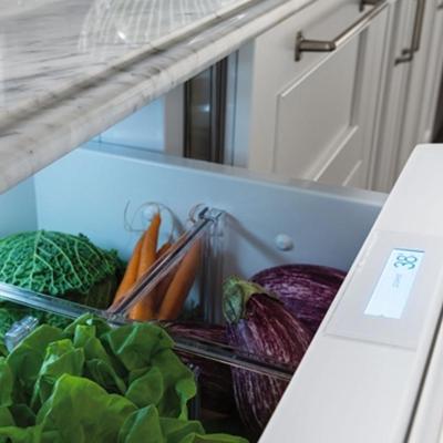 Doble Cajón Refrigerador Bajo Cubierta 36" (90 cm) Marca: Subzero Modelo: ID-36R Color: Acero Inoxidable ($7,519.12 USD).