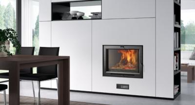 Chimenea Fogatero de Leña Gas Etanol Empotrar Interior Exterior Chimney