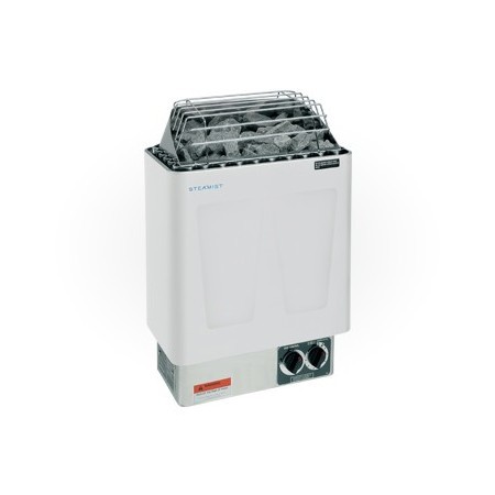 SAUNA, CALENTADOR DE PARED PARA BAÑO SAUNA STEAMIST 240V SMS-80 7-12 M3 CONTROLES INCLUIDOS $2,088.0