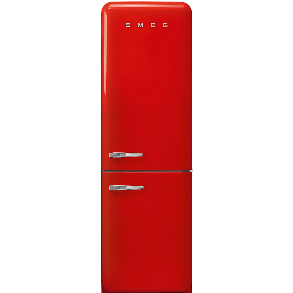 Refrigerador doble-puerta 192 cm. Smeg estilo anños 50 con congelador