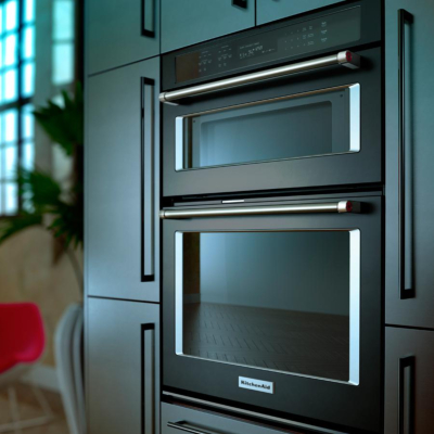 Horno Oven Combinado KitchenAid Acero Inox. Negro KOCE500EBS Queretaro