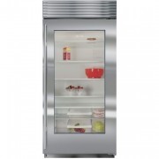 Refrigerador con Puerta de Vidrio 36" (90 cm) Marca: Subzero, Modelo: BI-36RG/S Color: Acero Inoxidable ($12,795.96 USD).