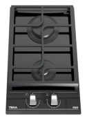 Parrilla Modular 2 Quemadores a Gas 12" (30 cm) Marca: Teka Modelo: MAESTRO GZC 32300 XBB Color: Negro