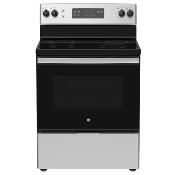 Estufa Eléctrica 28" (76 cm) Marca: GE Modelo: JCBS631SFSS Color: Acero Inoxidable 