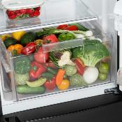 Refrigerador 24" (60 cm) Marca: Mabe Modelo: RMB300IZMRP0 : Negro Inoxidable