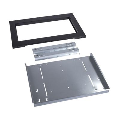 Trim para Microondas 30" (76 cm) KitchenAid Modelo: MTK1630PV Color: Black Stainless Steel (2025 07)