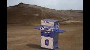 ASADOR DE CARBON Y GAS PORTATIL TIPO ARGENTINO - MODELO:AHS2412N -  MARCA BBQRO - PARRILLA 24" X 12"