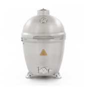 parrilla tipo kamado (carbón)  32" (80 cm) Marca: BLAZE Modelo: BLZ-4LTE3 Color: Acero Inoxidable ($4,524 USD) (04 2026)