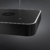 Campana suspendida 100 cm Marca: Smeg Modelo:KSLS10MB  Color: Negro mate  (09 2026)