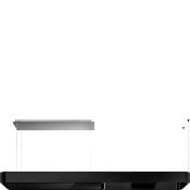 Campana suspendida 180 cm Marca: Smeg Modelo:KSLS18MB Color: Negro mate  (09 2026)