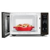 Microondas Countertop 24" (60 cm) Marca: KitchenAid Modelo: KMCS3022GBS Color: Negro Inoxidable