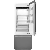 Refrigerador Bottom Mount  76.1x212cm Marca: SMEG Modelo: RBMU30RX Color: Acero Inox (2025 07)