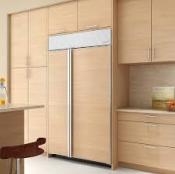 Pareja (All Refrigerator - All Freezer) Panelable 72" (180 cm) Marca: Subzero Modelos: BI-36R/O - BI-36F/O ($22,283.84 USD).             