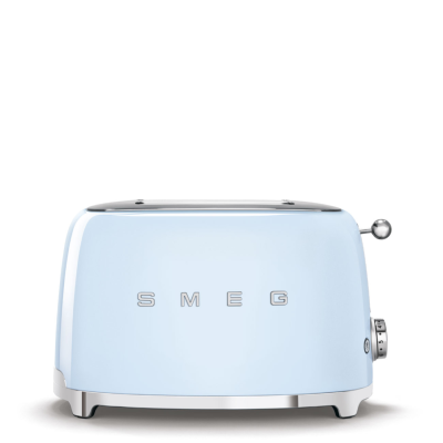 Tostador 2 Rebanadas Marca: Smeg Modelo: TSF01PBUS Color: Azul Pastel (10 2026)