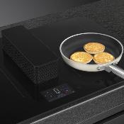 Parrilla de inducción con campana integrada 83 cm Marca: SMEG Modelo: HHSL7845MB Color:  Negro con marco negro mate (09 2026)
