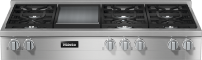 Parrilla Gas Profesional 48" (120 cm) Marca: MIELE Modelo: KMR 1356-3 Color: Acero Inoxidable  (04 2025)