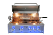 Asador Gas LP empotrable 32" (81 cm) Marca: THOR Modelo: MKO4SS304 Color: Acero Inoxidable 