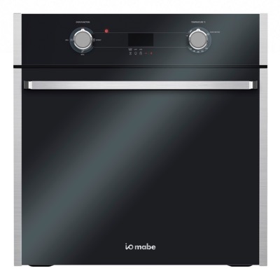 Horno  a Gas  Empotrable 24" (60 cm) Marca: IO Mabe Modelo: IO6032HGWD1 Color:  Negro (01 2026)