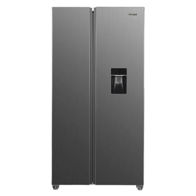 Refrigerador Duplex Side By Side 36" (90 cm) Marca: Whirlpool Modelo: WD1610S Color: Acero Inoxidable