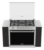 Estufa Gas Empotrable Tipo Cassette 31" (80 cm) Marca: Mabe Modelo: XOC80800CT3 Color: Acero Inoxidable