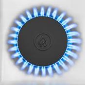 Estufa Gas Empotrable Tipo Cassette 31" (80 cm) Marca: Mabe Modelo: XOC80800CT3 Color: Acero Inoxidable