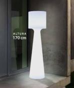 Lampara de Pie para Exterior o Interior NEW GARDEN modelo: GRACE Luz LED fria Color: Blanco