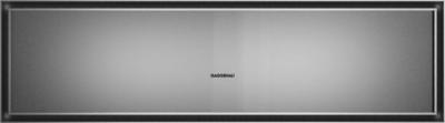 Cajón Caliente 30" (75 cm) Marca: Gaggenau Modelo: GW483 Color: Cristal ahumado con acero inoxidable (7,440 USD) (06 2026)