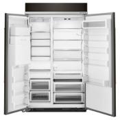 Refrigerador Duplex Side By Side Empotrable 48" (120 cm) Marca: KitchenAid Modelo: KBSD608EBS Color: Negro Inoxidable