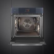 Horno de vapor combinado  24" (60 cm) Marca: Smeg Modelo: SOP6104S2PG  Color: Gris (2025 06)