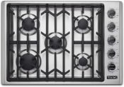 Parrilla de Gas Empotrable 30" (76 cm) Marca: Viking Modelo: VGSU53015B Color: Acero Inoxidable (4,057 USD) (08 2026)