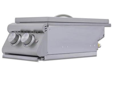 Quemador lateral doble (side burner)  13" (32 cm) Marca: BLAZE Modelo: LZ-SB2-LTE3-LP/NG  Color: Acero Inoxidable ($4,524 USD) (04 2026)
