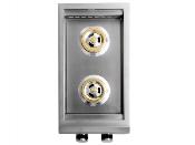 Quemador lateral doble (side burner)  13" (32 cm) Marca: BLAZE Modelo: LZ-SB2-LTE3-LP/NG  Color: Acero Inoxidable ($4,524 USD) (04 2026)