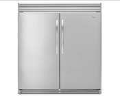 Combo Pareja Refrigerador y Congelador 60" (152 cm) Marca: Whirlpool Modelo: CCWSZ57L18DM Color: Acero Inoxidable