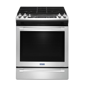 Estufa Gas 30" (76 cm) Marca: Maytag Modelo: MGS8800FZ Color: Acero Inoxidable