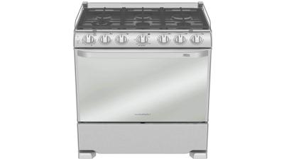 Estufa de piso 30" (76 cm) Marca: Mabe Modelo: EM7682CFIX0 Color: Acero Inoxidable (09 2026)