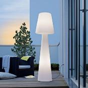 Lampara de Pie para Exterior o Interior NEW GARDEN modelo: LOLA Luz LED fria Color: Blanco