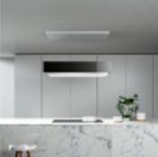Campana Hood Isla 48" (120 cm) Marca: Falmec, Modelo: LEVANTE Color: Blanco o Negro ($4,789 USD) 2025 06