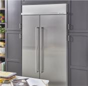 Refrigerador Duplex Side By Side Empotrable 48" (120 cm) Marca: KitchenAid Modelo: KBSN708MPS Color: Acero Inoxidable