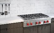 Parrilla Gas Profesional 36" (90 cm) Marca: Wolf Modelo: SRT366 Color: Acero Inoxidable ($6,934 USD) 2025 06