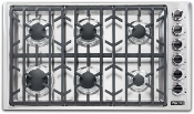 Parrilla de Gas Empotrable 36" (91 cm) Marca: Viking Modelo: VGSU53616B Color: Acero Inoxidable (4,476 USD)  (08 2026)