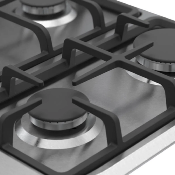 Parrilla Gas 75 cm Marca: Whirpool Modelo: WP3021S Color: Acero Inoxidable (10 2026)