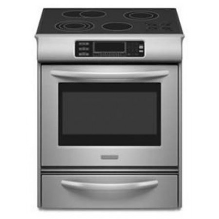 Estufa Eléctrica 30" (76 cm) Marca: KitchenAid Modelo: KSEB900ESS Color: Acero Inoxidable