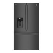Refrigerador Bottom Freezer French Door 36" (90 cm) Marca: GE Modelo:PYN21JEWCDS  Color: Negro  (06 2026)