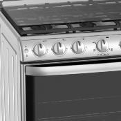 Estufa Gas Empotrable Tipo Cassette 31" (80 cm) Marca: Mabe Modelo: XOC80800CT3 Color: Acero Inoxidable
