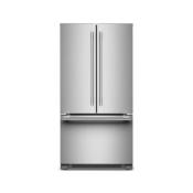 Refrigerador French Door 36" (90 cm) Marca: KitchenAid Modelo: Refrigerador 36" Modelo: KRFC136TPS Color: Acero Inoxidable (10 2026)