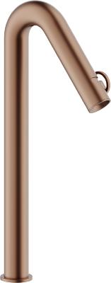 Monomando para lavabo 43.5 cm alto, Marca: NOBILI, Modelo: SO130128/2TA, Color: Tabaco mate