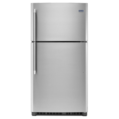 Refrigerador Top Freezer 32" (83 cm) Marca: Maytag Modelo: MT2170S Color: Acero Inoxidable (05 2026)