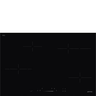 Parrilla inducción 36" (90 cm) Marca: Smeg Modelo: SE484EMTD Color: Negro (2025 06)