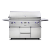 Asador de Gas con Carrito de Piso 54" (107 cm) Marca: Viking Modelo: VQGFS5421 Color: Acero Inoxidable ($19,597 USD) (08 2026)