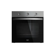 Horno a Gas  Multifunción 24" (60 cm) Marca: Teka Modelo: TOTAL HSB 7506 G SS  Color: Negro (07 2026)